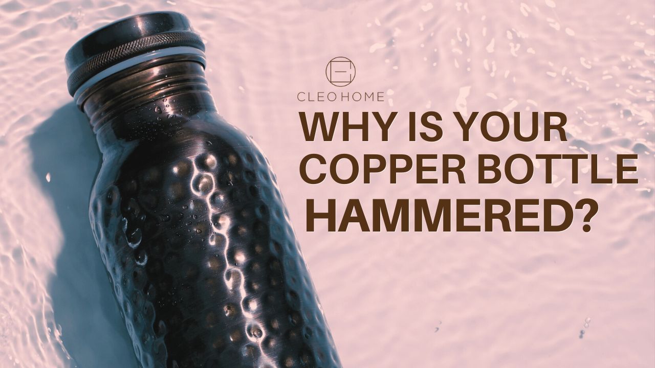 Copper water bottle