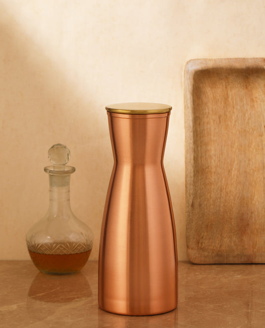 Cleo Luxe Copper Pitcher