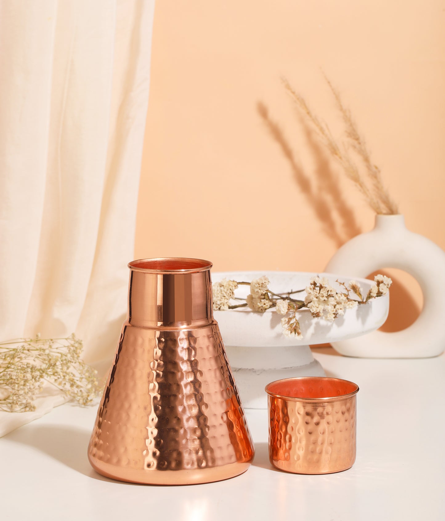 Copper Conical Carafe