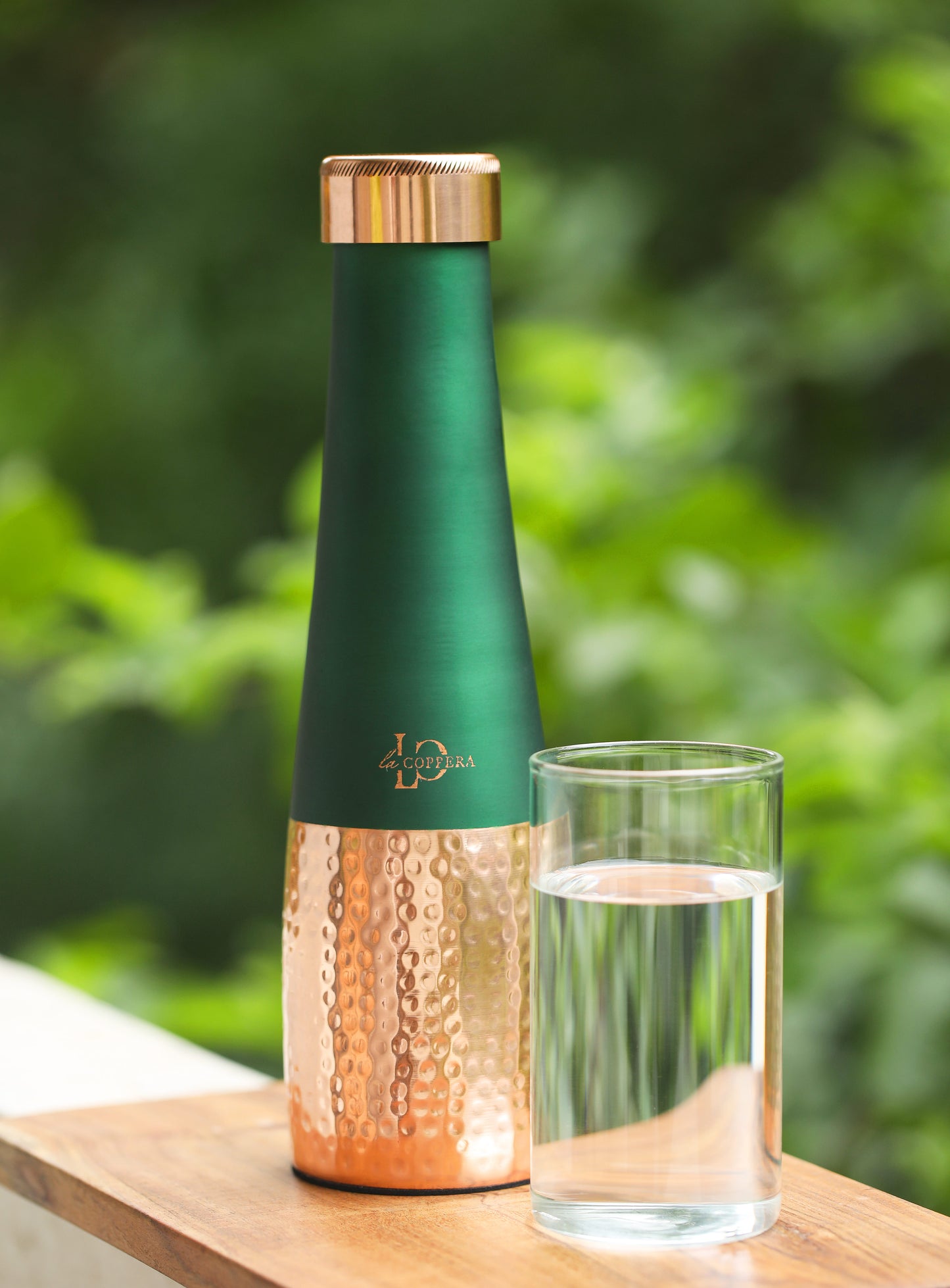 Dual Tone Copper Bottle