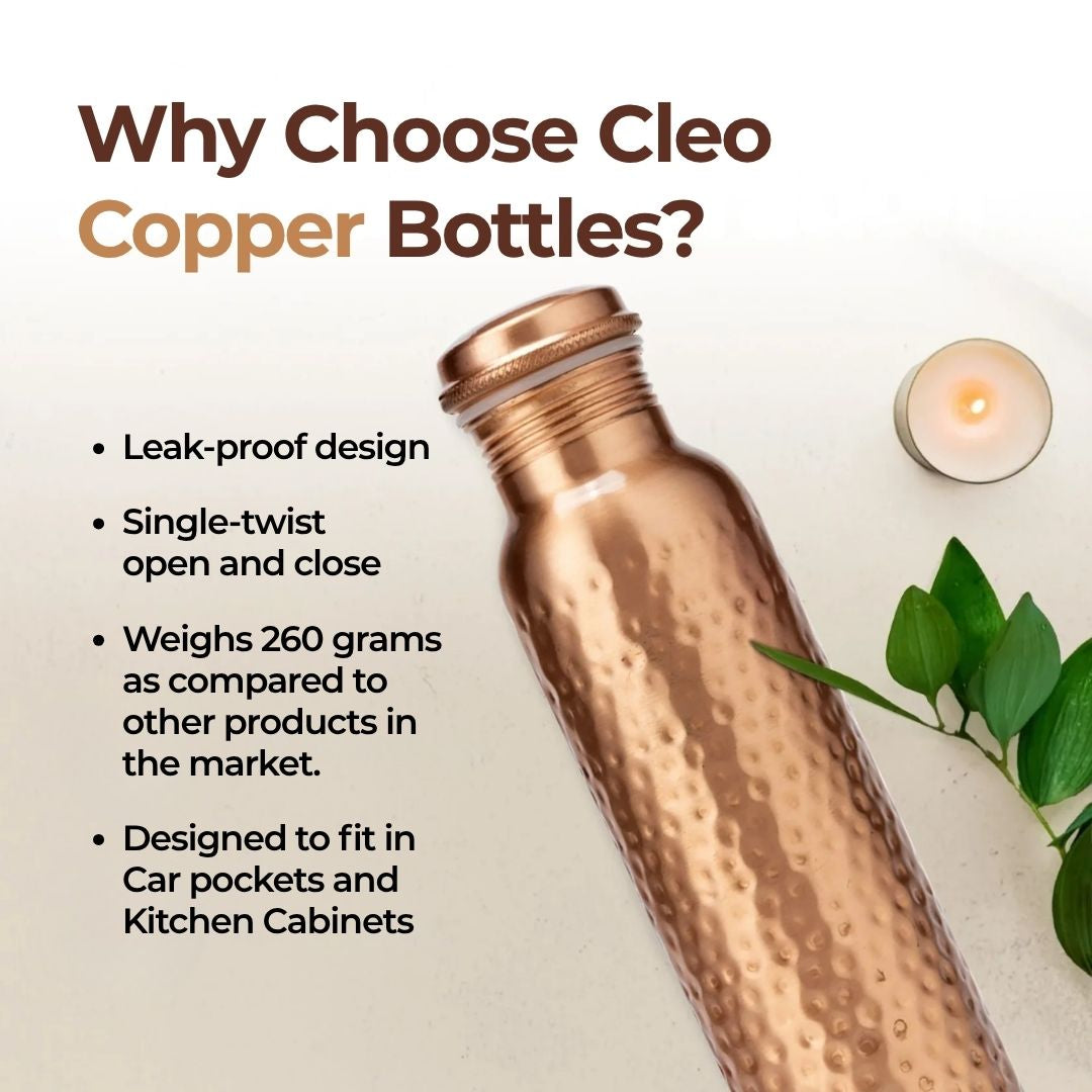 Pure Copper water bottle 34 oz