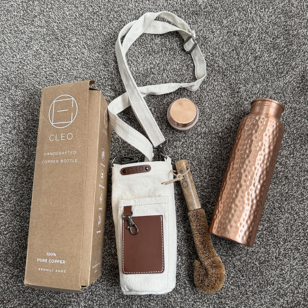 Cleo Ayurvedic Copper Water Bottle