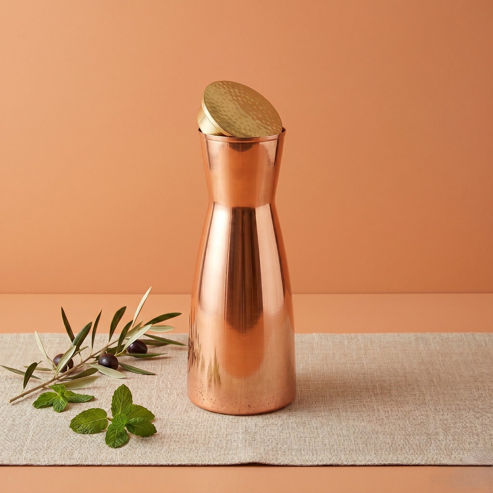 Cleo Luxe Copper Pitcher