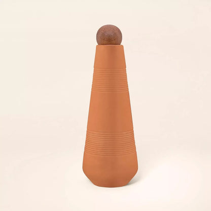 Terracotta Cone Bottle