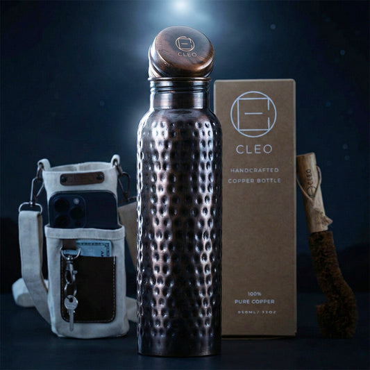 Moonlight Charged Limited Edition Hammered Copper Bottle