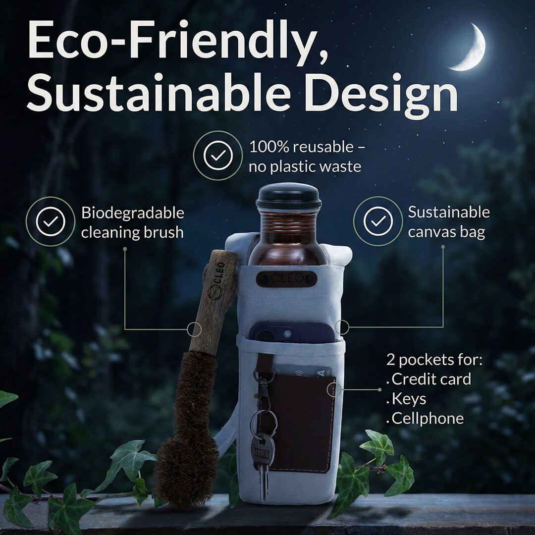 Moonlight Charged Limited Edition Hammered Copper Bottle