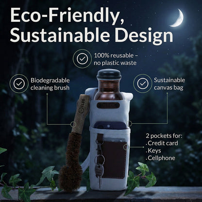 Moonlight Charged Limited Edition Hammered Copper Bottle