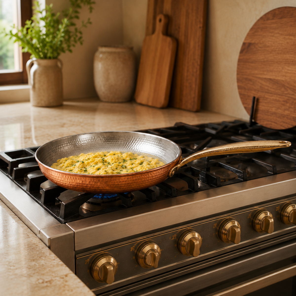 Cleo Copper Pan
