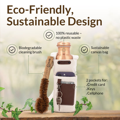 Hand Crafted Copper Bottle