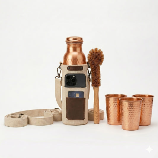 Complete Family Care Ritual Kit by Cleo |  Bottles &  Tumblers | Brushes and Bags Included
