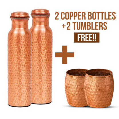 Certified Authentic Handmade Ayurvedic Copper Ritual Kit