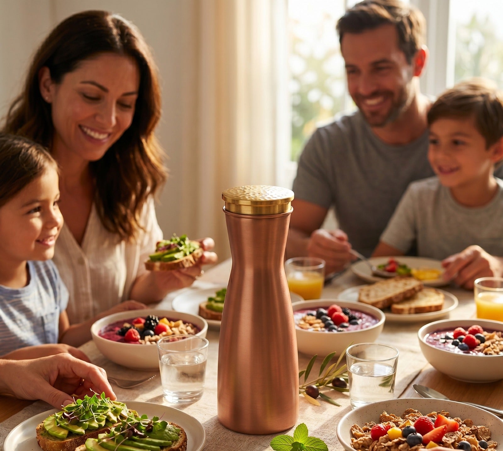 Luxe Copper Pitcher