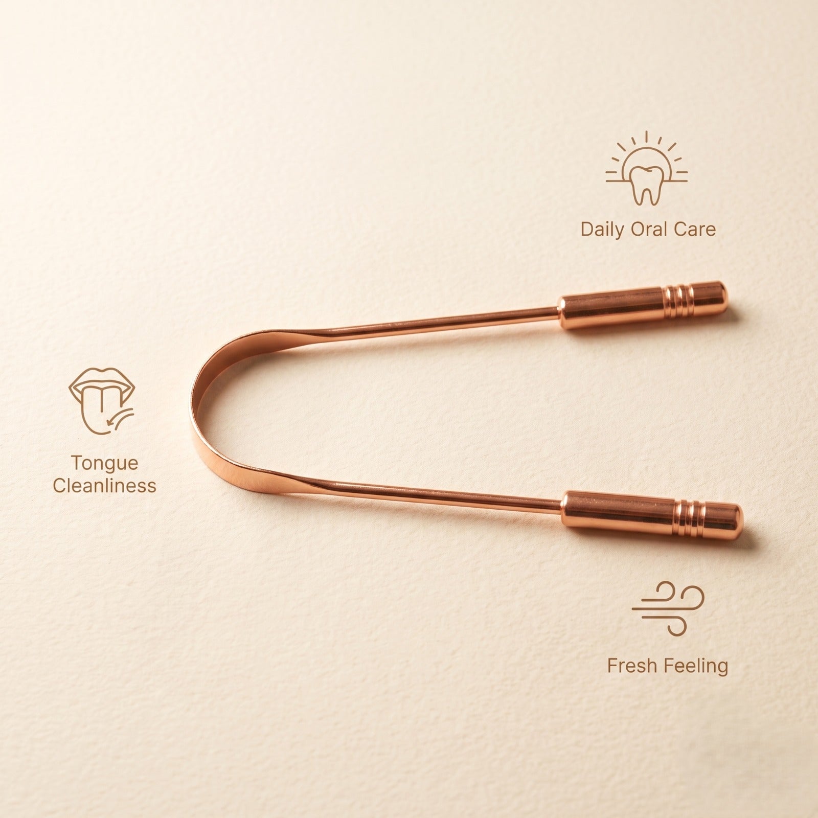 ZenGrip Copper Tongue Cleaner