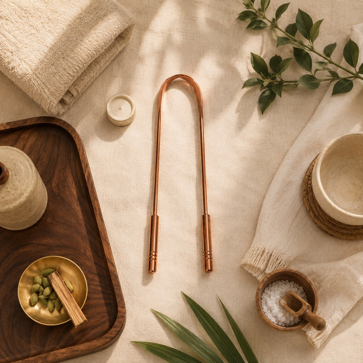 ZenGrip Copper Tongue Cleaner