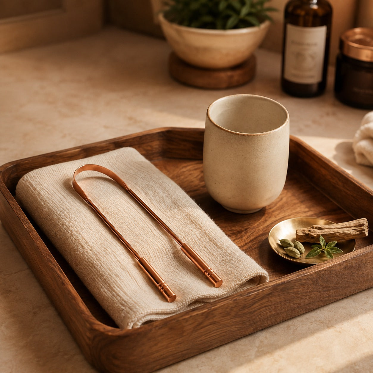 ZenGrip Copper Tongue Cleaner