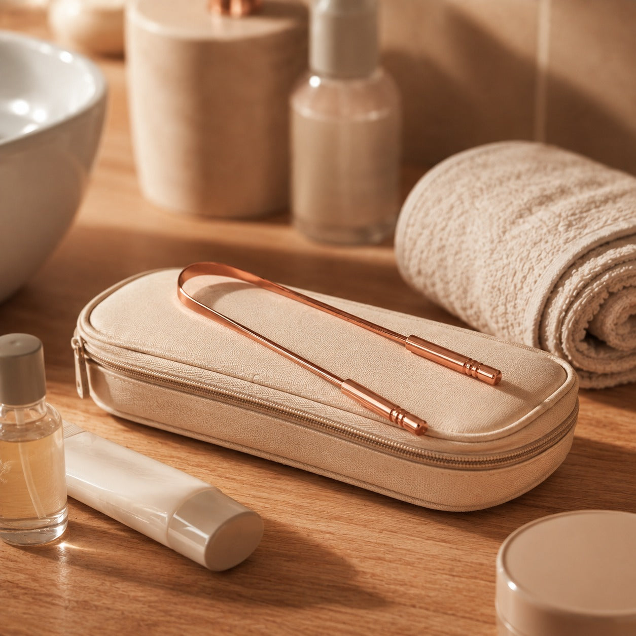 ZenGrip Copper Tongue Cleaner