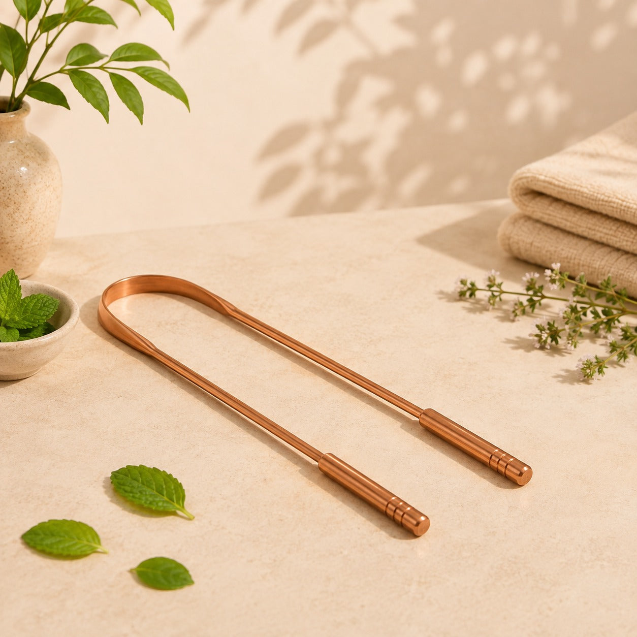 ZenGrip Copper Tongue Cleaner