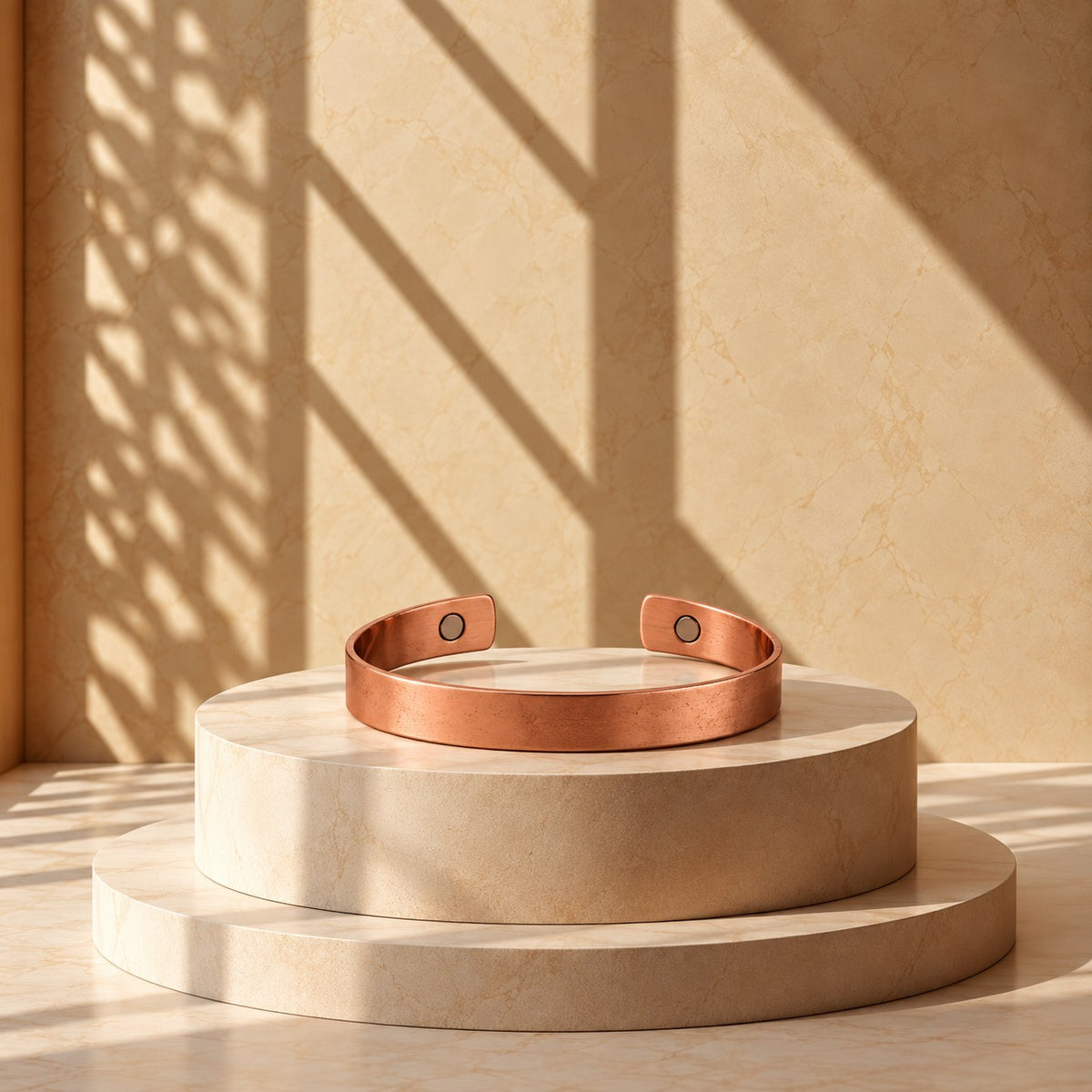 Cleo Arc Handcrafted Pure Copper Bracelet