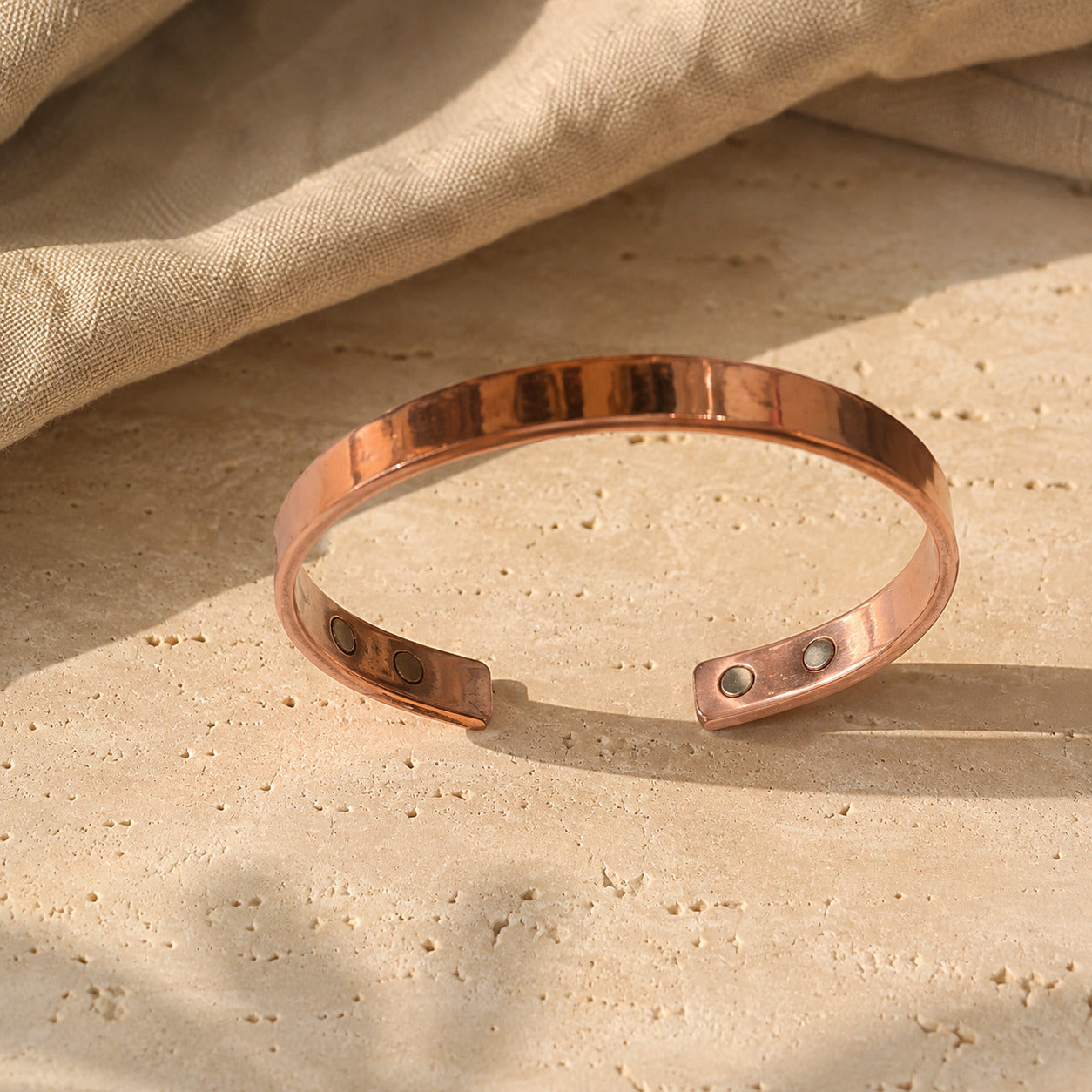 Cleo Arc Copper Bracelet